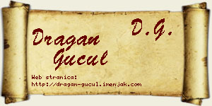 Dragan Gucul vizit kartica